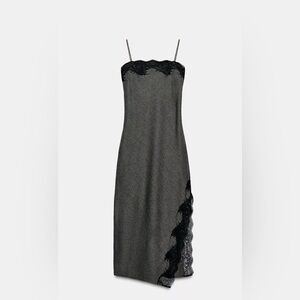 ZARA lace dress with wool. ZW Limited Edition (XS)